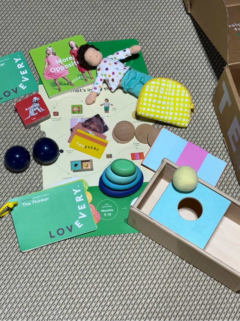 Lovevery Playkit - The Thinker - Months 11-12